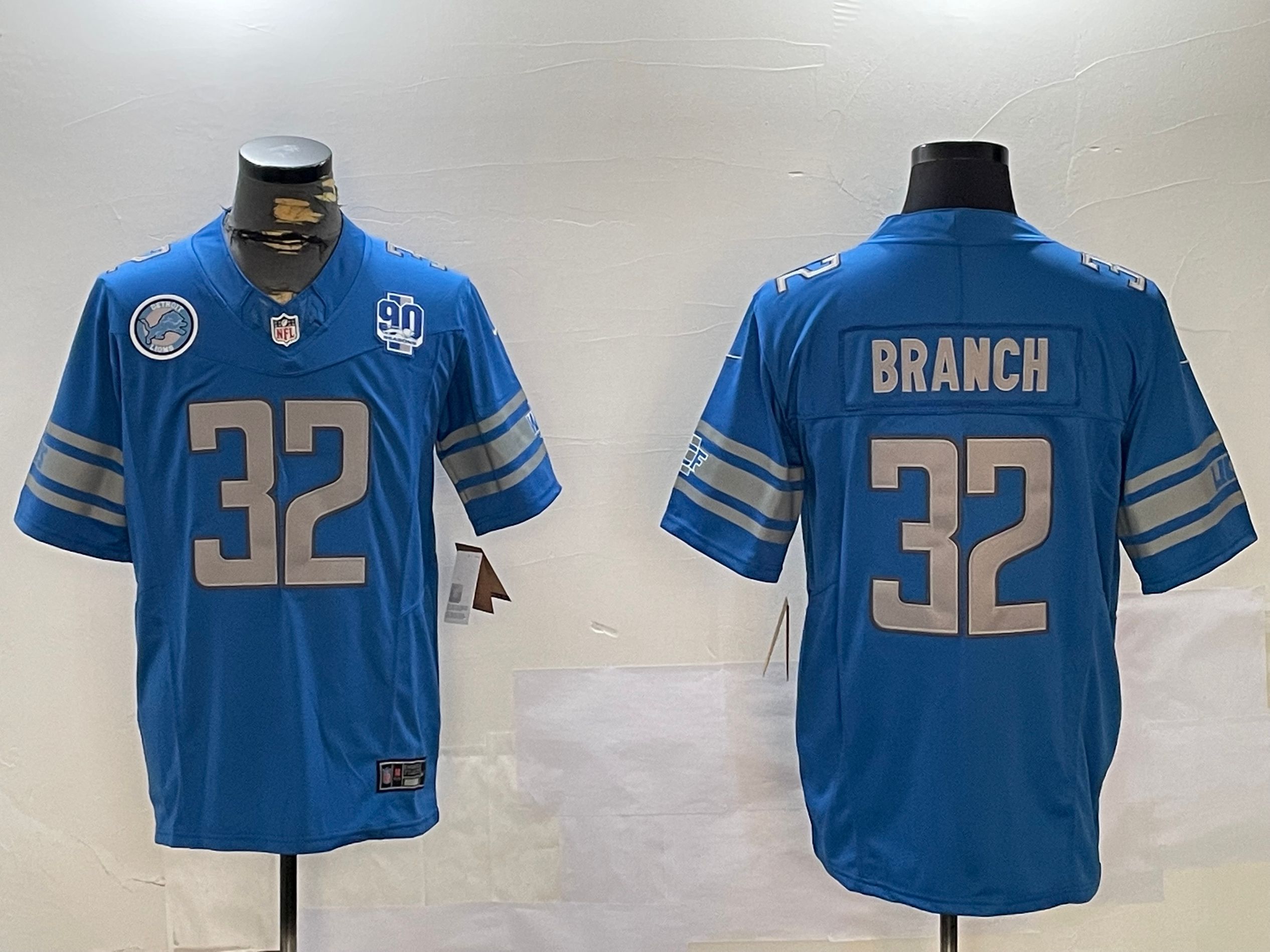 Men Detroit Lions #32 Branch Blue three generations 2024 Nike Limited NFL Jersey style 4->detroit lions->NFL Jersey